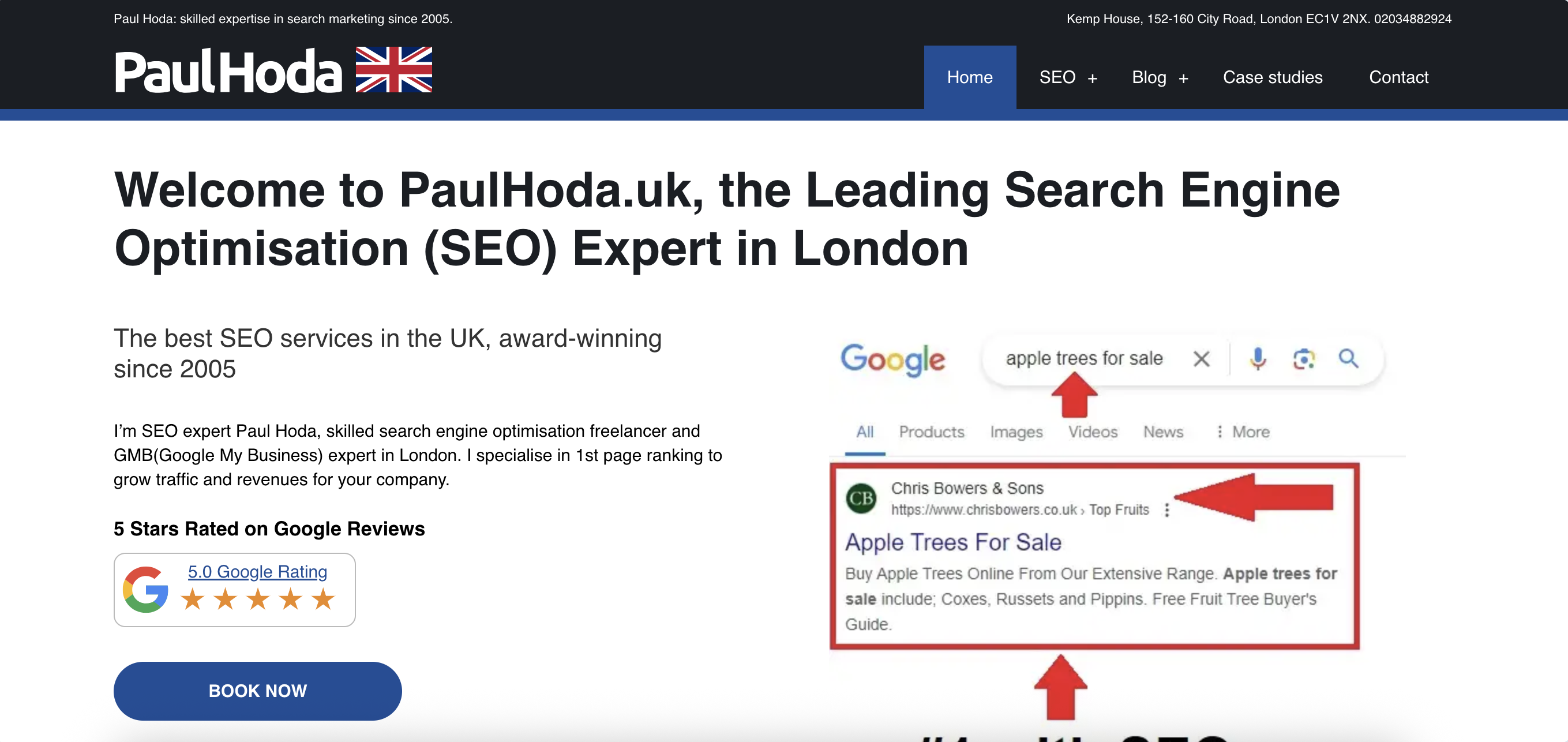 SEO Expert UK Paul Hoda